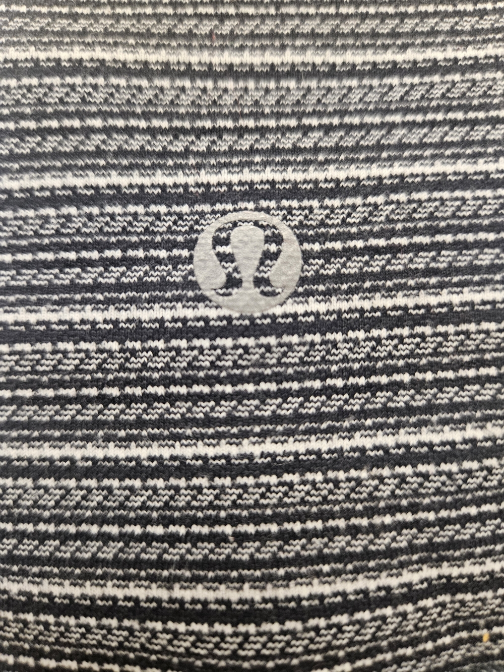 Lululemon High Times Pant Size M Textured Stripe Black Deep Coal THROWBACK! RARE